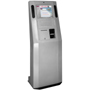 Slim-Line Metal Floor standing kiosk with 15'' screen