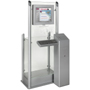 Full Sized Glass Floor standing kiosk with 17'' screen