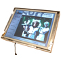 15'' Screen Multi-Media Kiosk Panel PC with Fanless 1.6 GHz Atom Industrial M/Board, 1 GB RAM, 160 Gb HDD and Windows O/S
