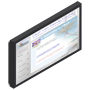 Flexible 40'' Touch screen kiosk module with 1.6GHz Atom